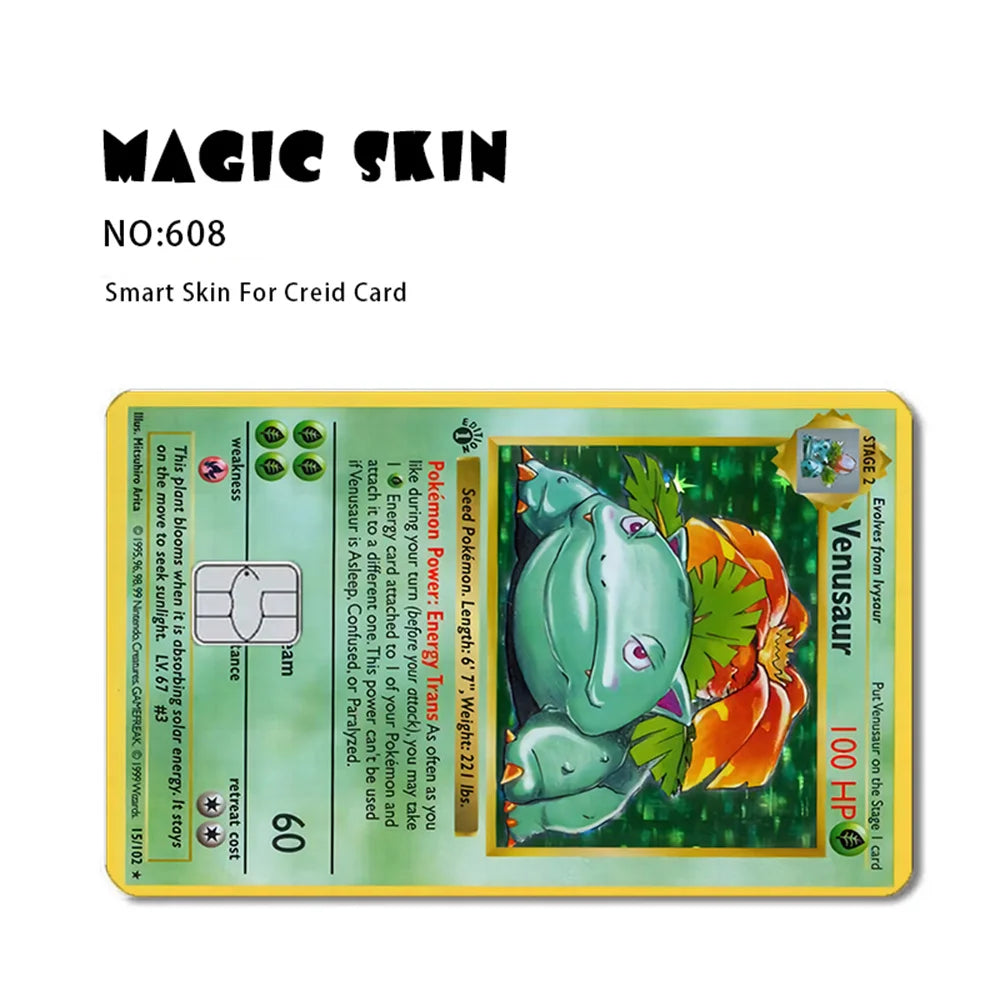 Pokemon Card Credit Card Skin