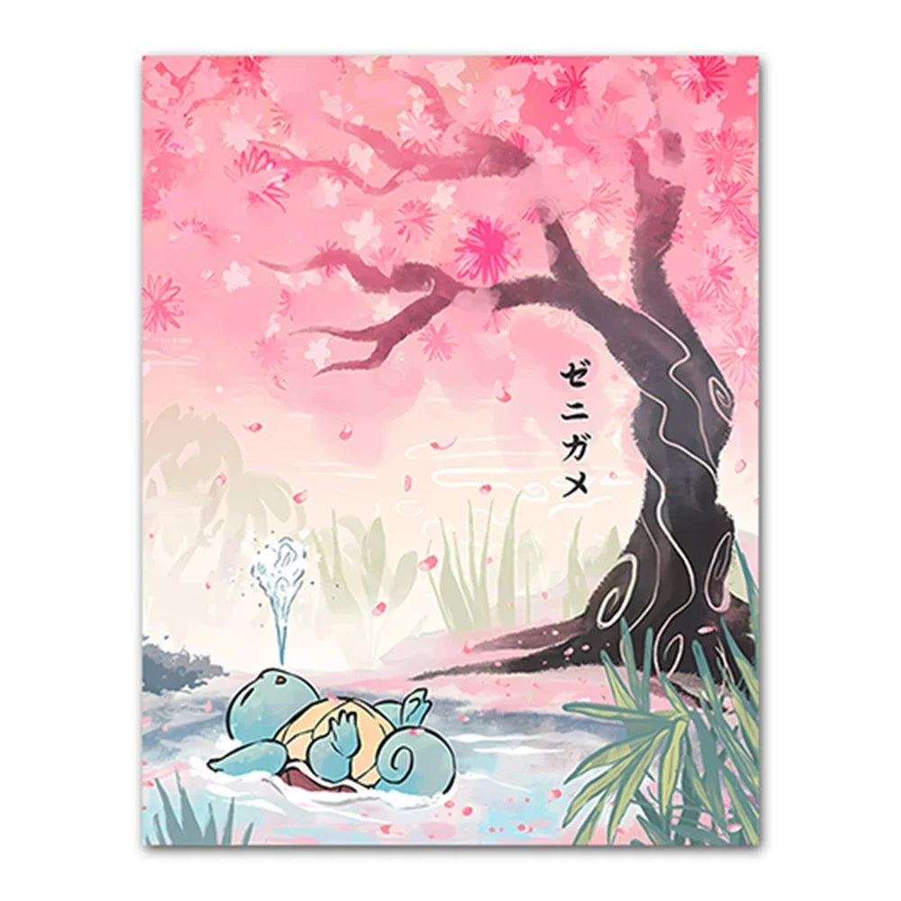 Pokemon Peripherals Canvas Painting