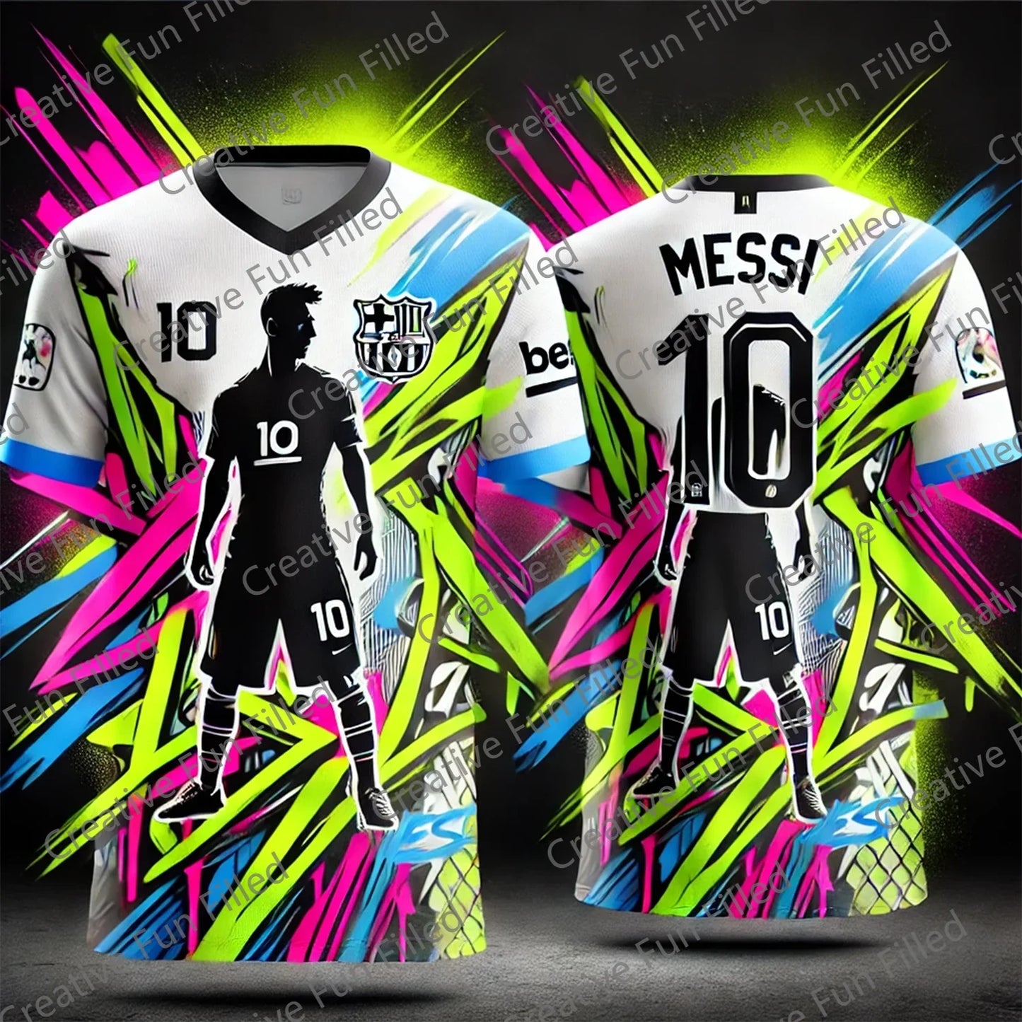 Street Graffiti Soccer Jersey