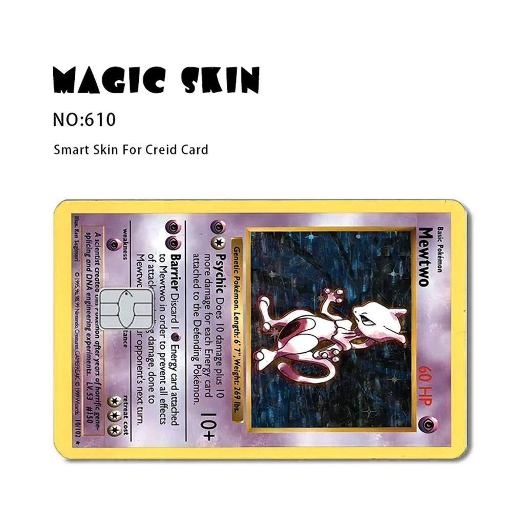 Pokemon Card Credit Card Skin