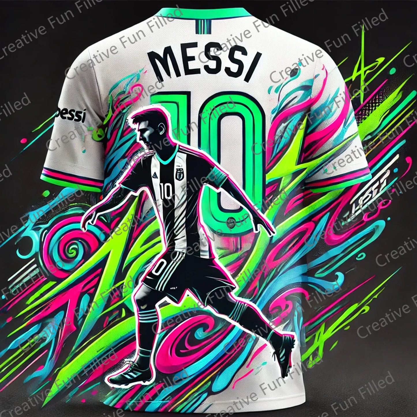 Street Graffiti Soccer Jersey