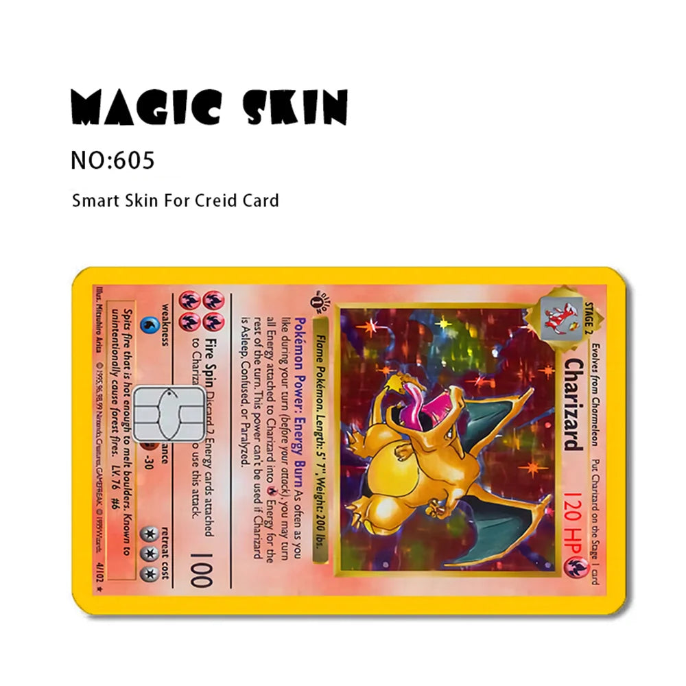 Pokemon Card Credit Card Skin