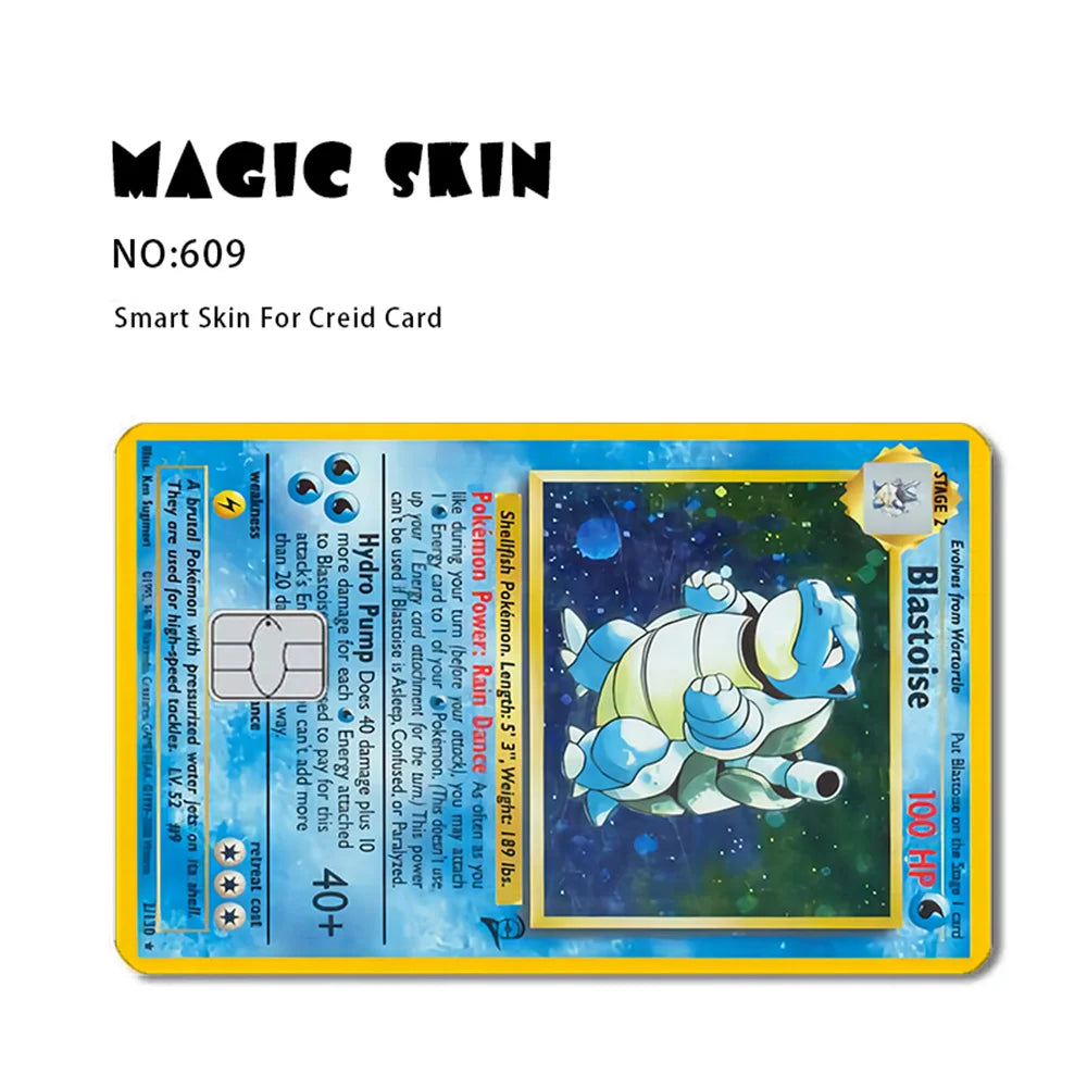 Pokemon Card Credit Card Skin