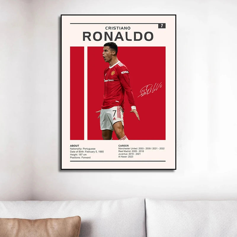 Iconic Soccer Canvas Prints