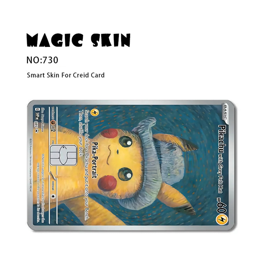 Pokemon Card Credit Card Skin