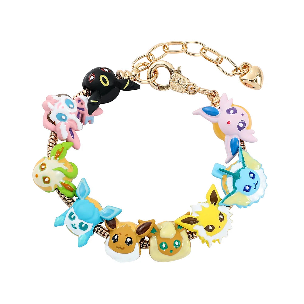 Pokemon Eevee Beads Bracelet