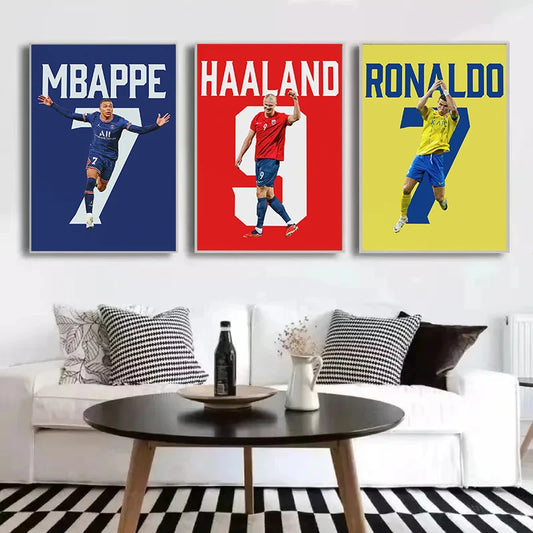 Soccer Stars Canvas Prints