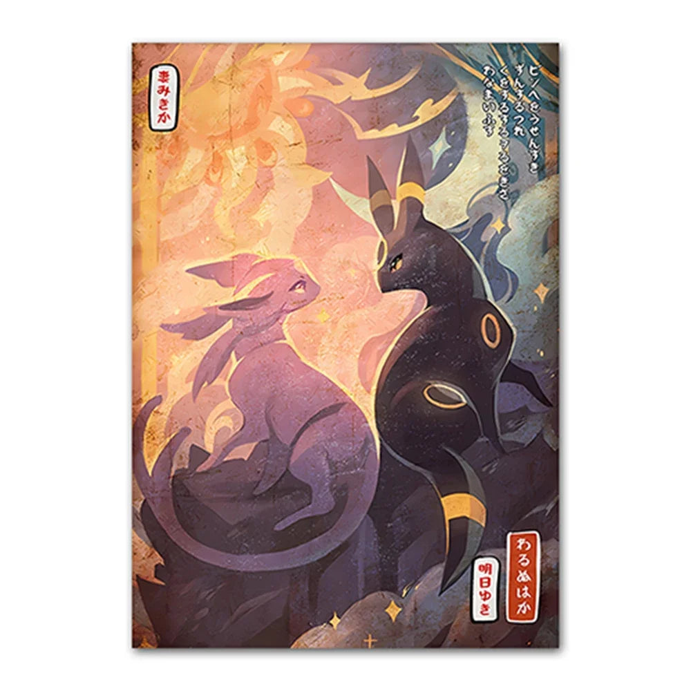 Pokemon Peripherals Canvas Painting