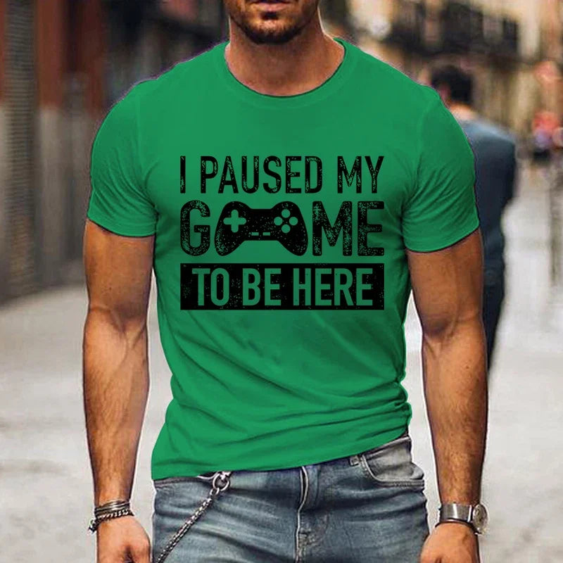 Luminous Gaming Graphic T Shirt