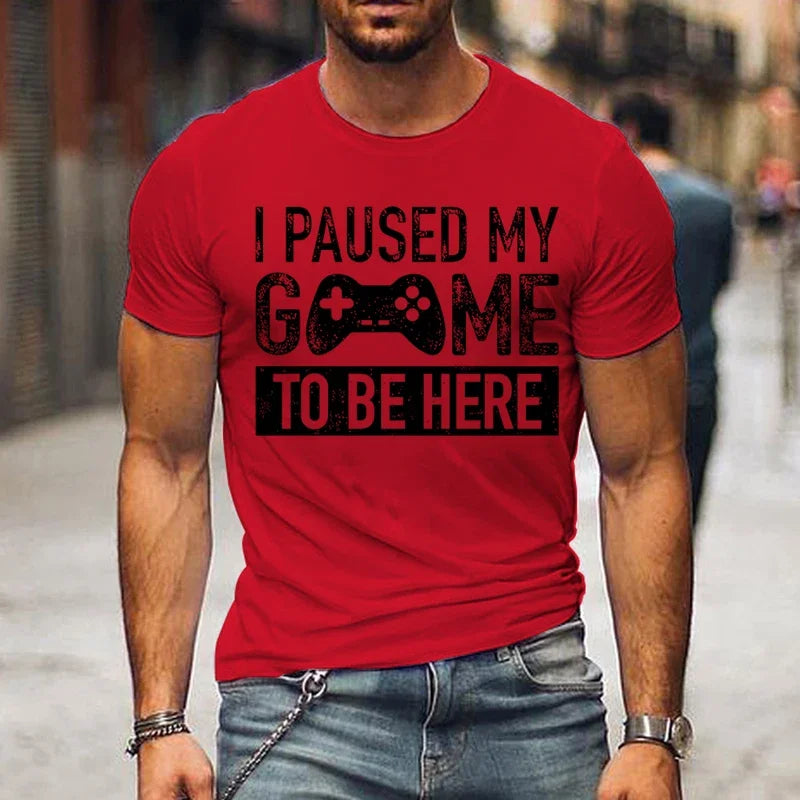 Luminous Gaming Graphic T Shirt