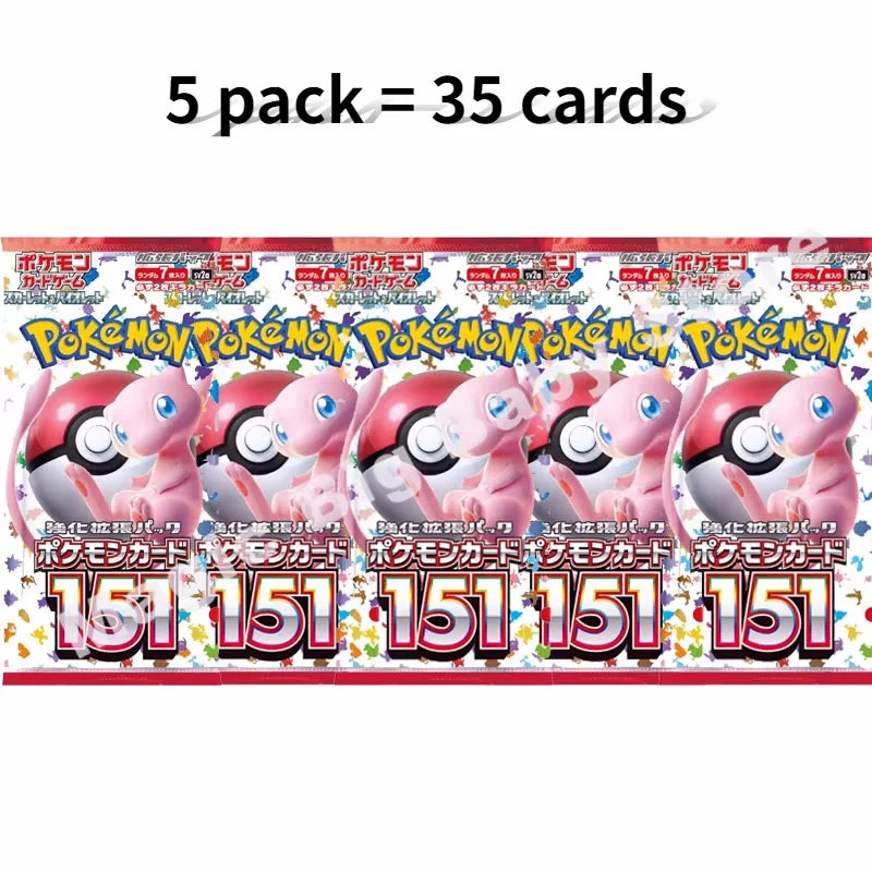 Japanese 151 Booster Packs