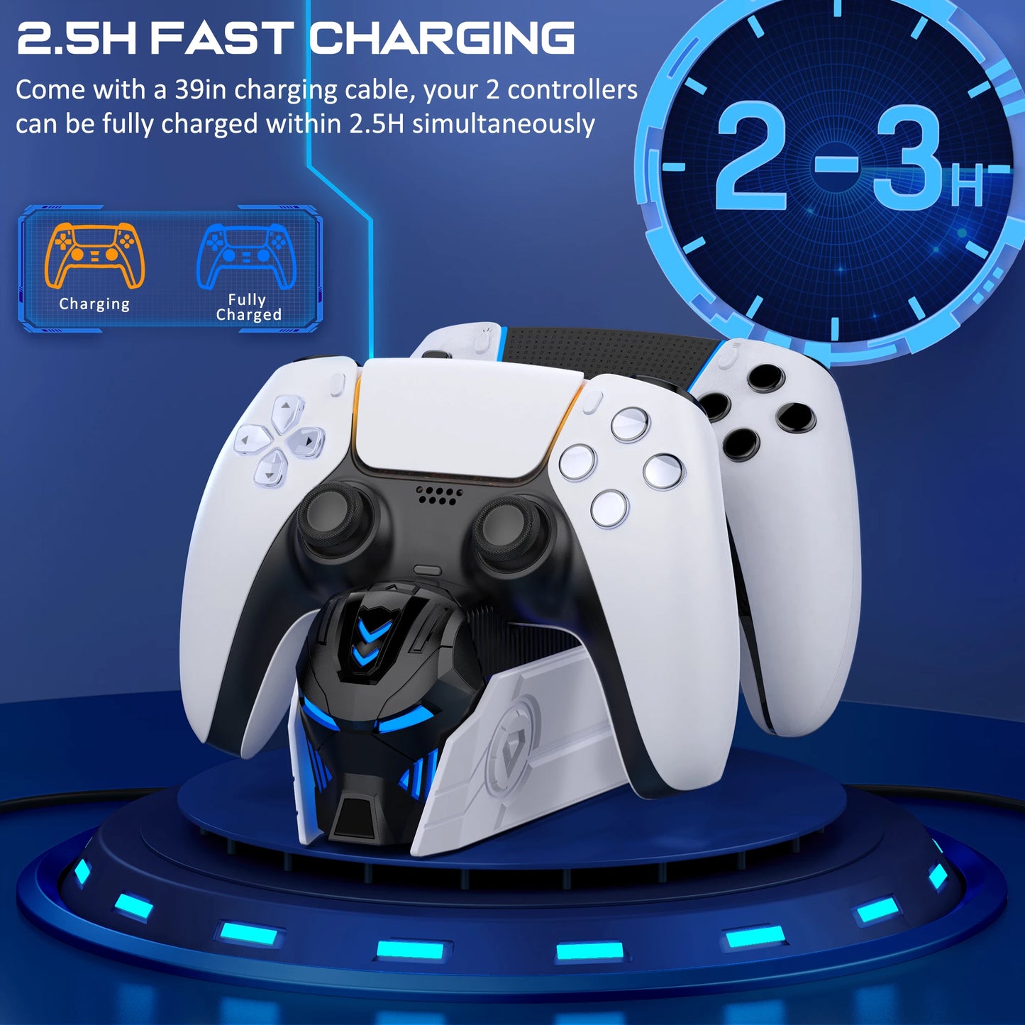 PS5 Wireless Controller Joystick Charger