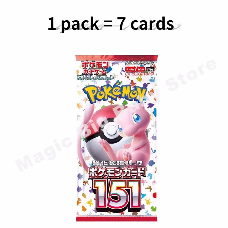 Japanese 151 Booster Packs