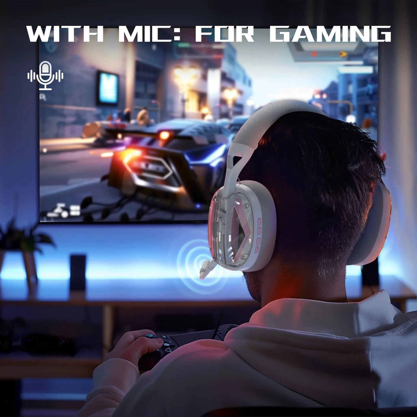 Ultra-Light Tri-Mode Gaming Headset