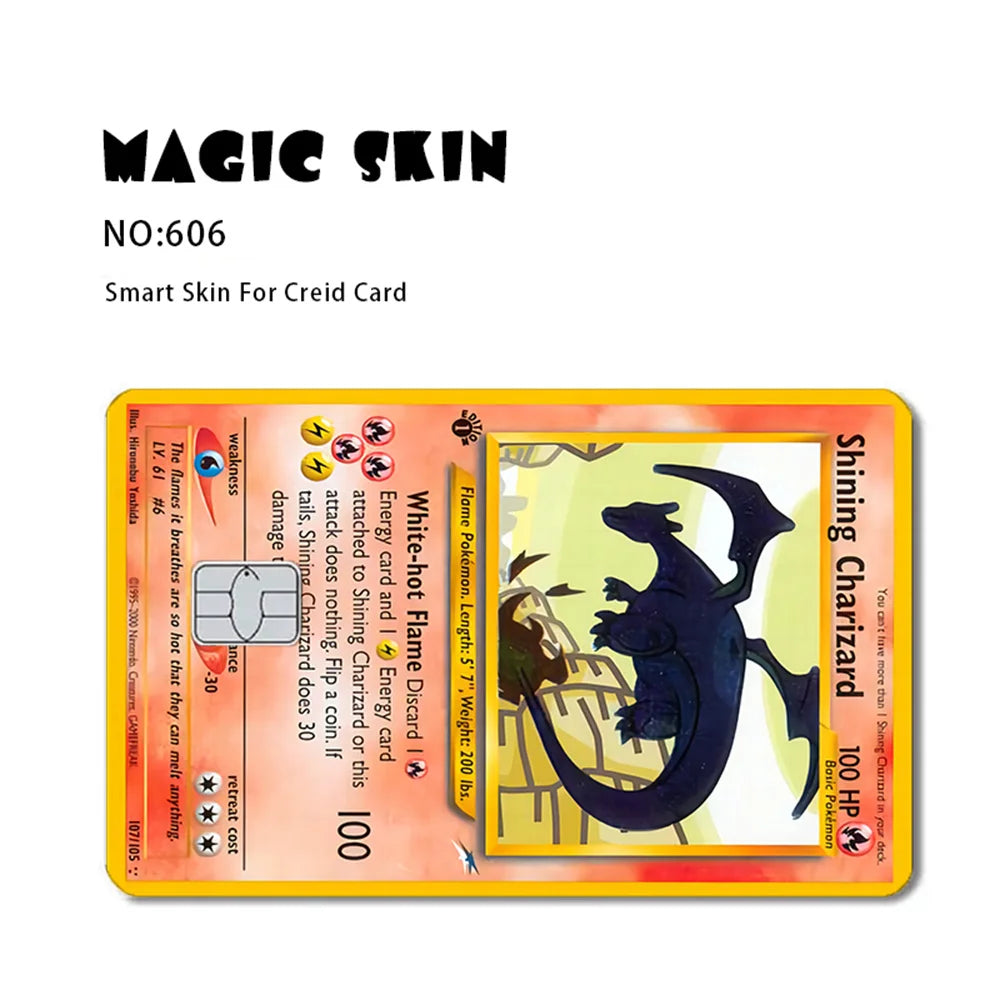 Pokemon Card Credit Card Skin