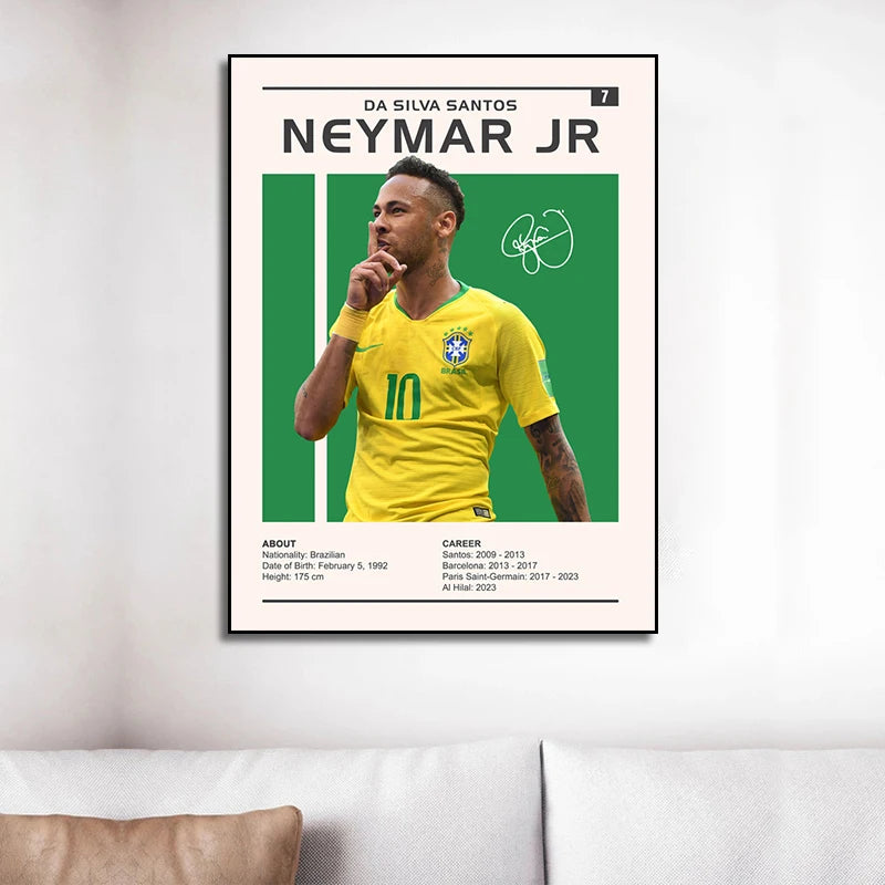 Iconic Soccer Canvas Prints