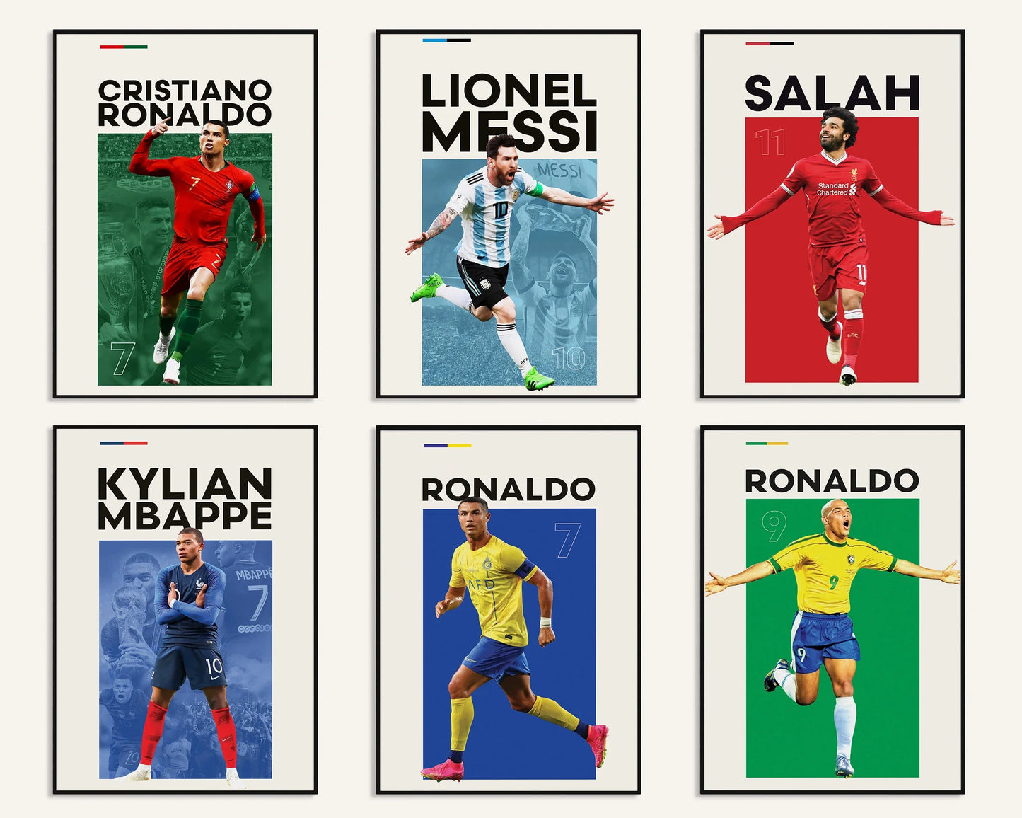 Soccer Stars Prints