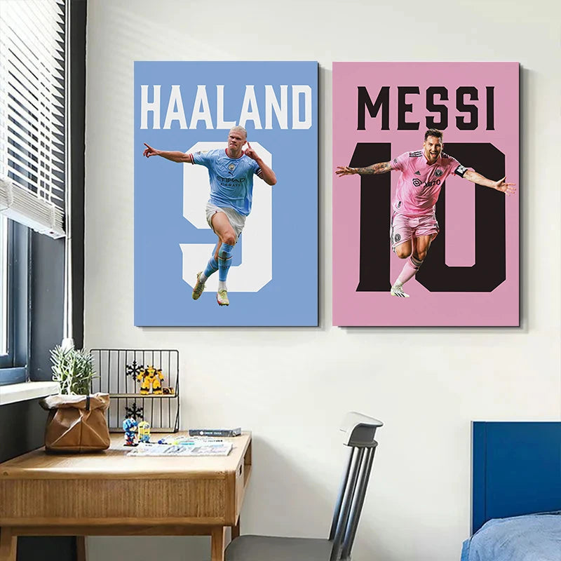 Soccer Stars Canvas Prints